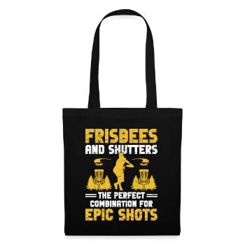 Disc Golf Player Disc Golfer Frisbee Player Par Pu - Tote Bag - black - Front