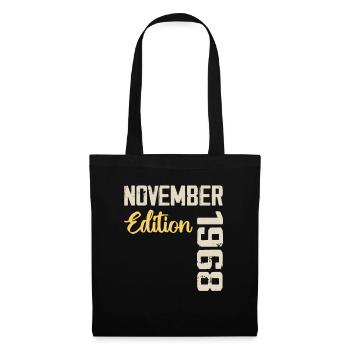 Born in November 1968 - Edition 1968 - Tote Bag - black - Front
