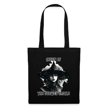 Witch, Queen of the Cobweb Castle - Tote Bag - black - Front