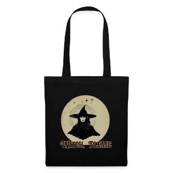 Witch, Please, Halloween - Tote Bag - black - Front