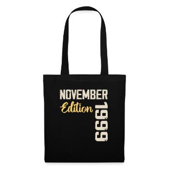 Born in November 1999 - Edition 1999 - Tote Bag - black - Front