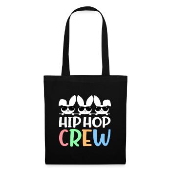 Hip Hop Crew Saying Easter Bunny Sunglasses - Tote Bag - black - Front