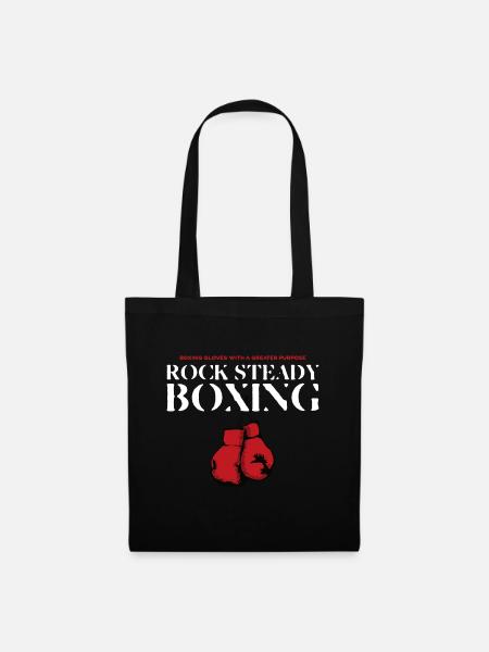 Gants de boxe Rock Steady avec un plus grand objectif - Sac en tissu - noir