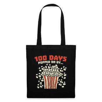 100th Day Of School 100 Days Popped - Tote Bag - black - Front