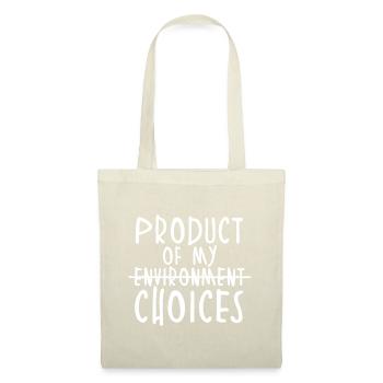 Produit de mes choix - Sac en tissu - nature - Devant