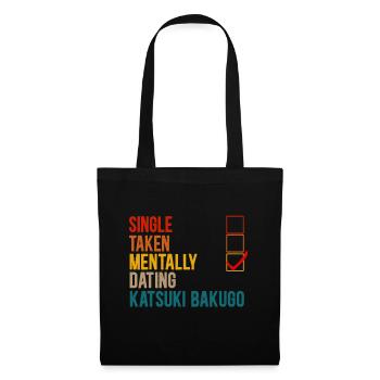 Mental Dating mit Katsuki Bakugo, nicht Single - Stoffbeutel - Schwarz - Vorne