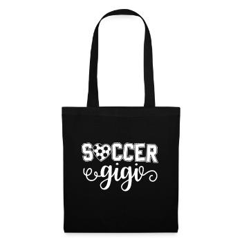 Soccer Gigi Grandma Sport Lover Birthday Mother's - Tote Bag - black - Front