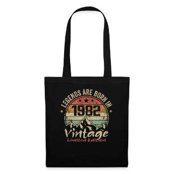 The legends were born in 1982 - 1982 - Tote Bag - black - Front