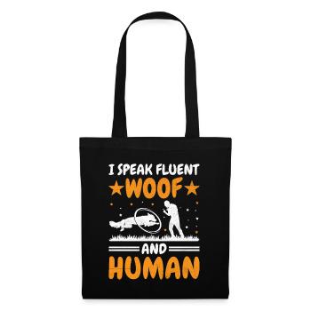 Hundetrainer Hundetraining Training Hunde Tierpflege Pr - Stoffbeutel - Schwarz - Vorne