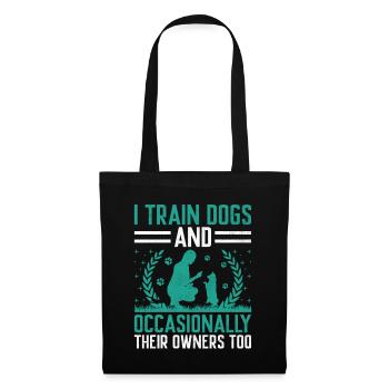 Dog Trainer Dog Training Training Dogs Pet Care Pr - Tote Bag - black - Front