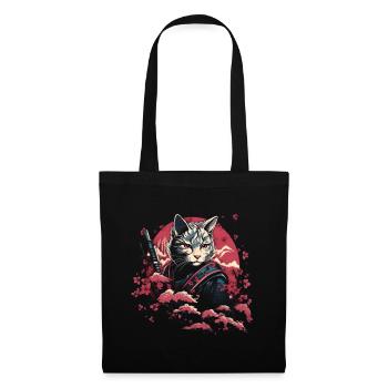Japanese Samurai Japan - Tote Bag - black - Front