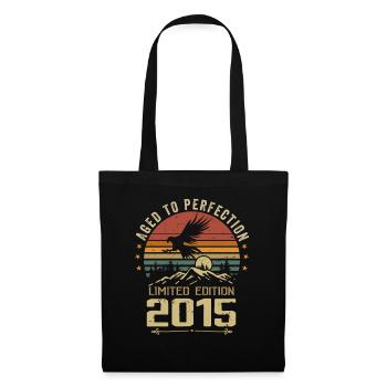 2015 Original Vintage Anniversaire 2015 rétro - Sac en tissu - noir - Devant
