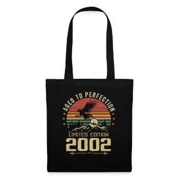 2002 Original Vintage Retro Anniversary 2002 - Tote Bag - black - Front