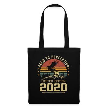 2020 Original Vintage Anniversaire 2020 rétro - Sac en tissu - noir - Devant