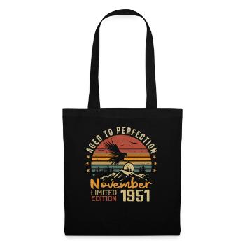 The legends were born in November 1951 - 1951 - Tote Bag - black - Front