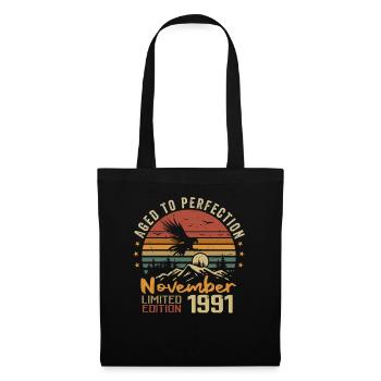 The legends were born in November 1991 - 1991 - Tote Bag - black - Front
