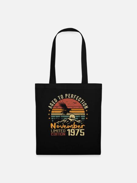 Les Légendes Sont Nées En Novembre 1975 - 1975 - Sac en tissu - noir