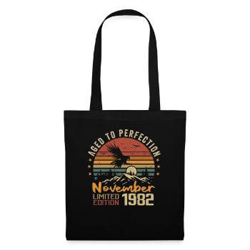 The legends were born in November 1982 - 1982 - Tote Bag - black - Front