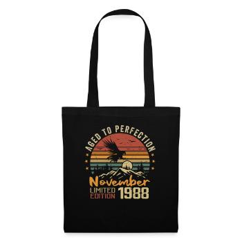 The legends were born in November 1988 - 1988 - Tote Bag - black - Front