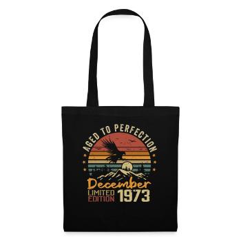 The legends were born in December 1973 - 1973 - Tote Bag - black - Front