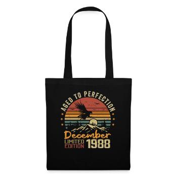 The legends were born in December 1988 - 1988 - Tote Bag - black - Front