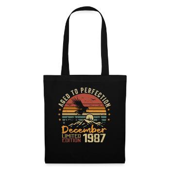 The legends were born in December 1987 - 1987 - Tote Bag - black - Front