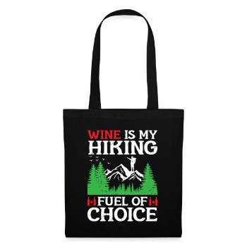 Hiking Mountaineering Trekking Nature Outdoor Alco - Tote Bag - black - Front