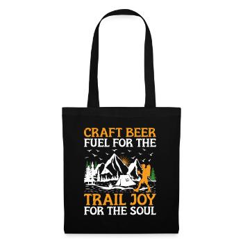 Hiking Mountaineering Trekking Nature Outdoor Alco - Tote Bag - black - Front