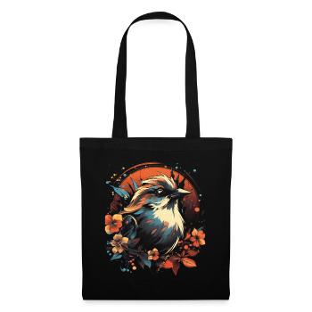 Sparrow, Majestic, Animal, Tropical - Tote Bag - black - Front