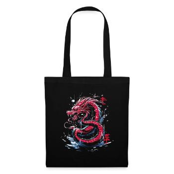 Japanese Tattoo Night Mystical Japan - Tote Bag - black - Front