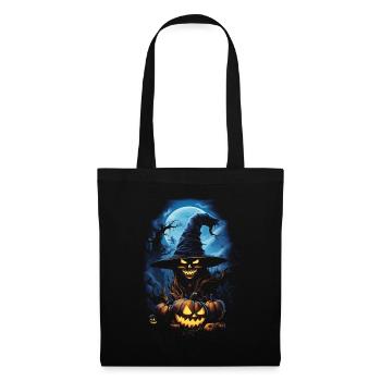 Halloween Creepy Artwork Horreur - Sac en tissu - noir - Devant