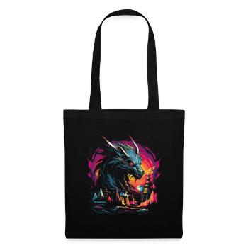 Dragon Role Playing Game Dragon - Tote Bag - black - Front