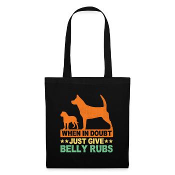 Pet Sitter Pet Sitting Chien et Cat Sitters Chien Wal - Sac en tissu - noir - Devant