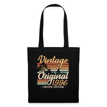 Vintage Anniversary Made in 1996 Retro 1996 - Tote Bag - black - Front