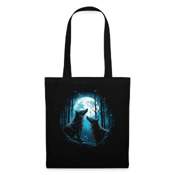 Fantasy Wolf Magic Pack Mysterious - Tote Bag - black - Front