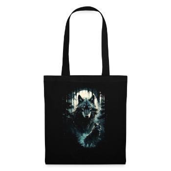 Fantasy Wolf Magic Pack Mysterious - Tote Bag - black - Front