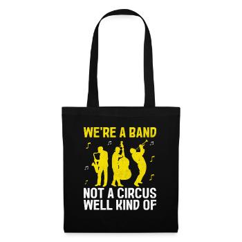 Marching Band Sayings Funny Marching Instruments - Tote Bag - black - Front