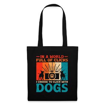 Dog Lover Photography Loves Dog Photographer Dogs - Tote Bag - black - Front
