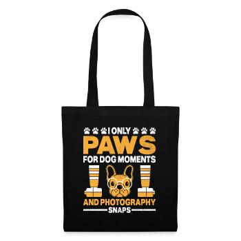 Dog Lover Photography Loves Dog Photographer Dogs - Tote Bag - black - Front