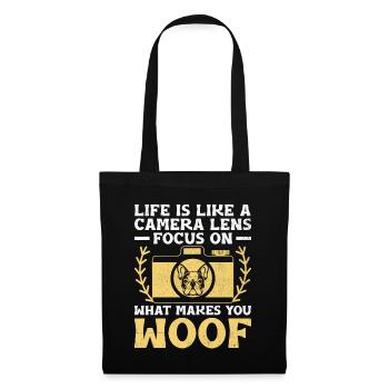 Dog Lover Photography Loves Dog Photographer Dogs - Tote Bag - black - Front