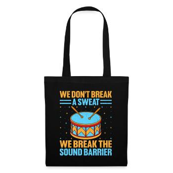 Drum Corps Marching Band Drum Corp Music Percussio - Stoffbeutel - Schwarz - Vorne