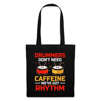 Drum Corps Marching Band Drum Corp Music Percussio - Tote Bag - black - Front