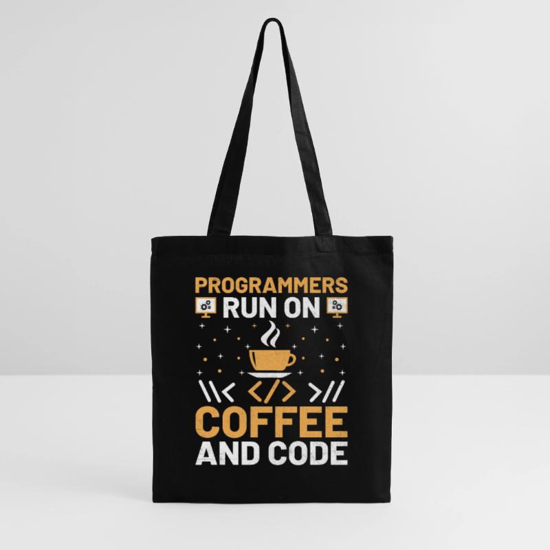 Café Codage Programmeur Codeur Développeur Nerd Coff Sac en tissu