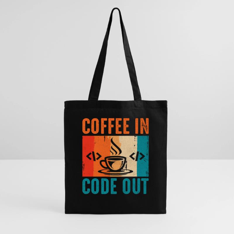 Coffee Coding Programmer Coder Developer Nerd Coff Tote Bag