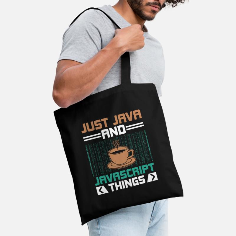 Café Codage Programmeur Codeur Développeur Nerd Coff Sac en tissu