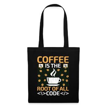 Coffee Coding Programmer Coder Developer Nerd Coff - Tote Bag - black - Front