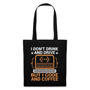 Coffee Coding Programmer Coder Developer Nerd Coff - Tote Bag - black - Front