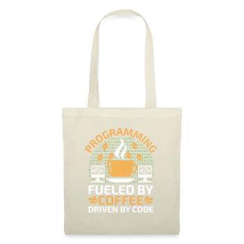 Café Codage Programmeur Codeur Développeur Nerd Coff - Sac en tissu - nature - Devant
