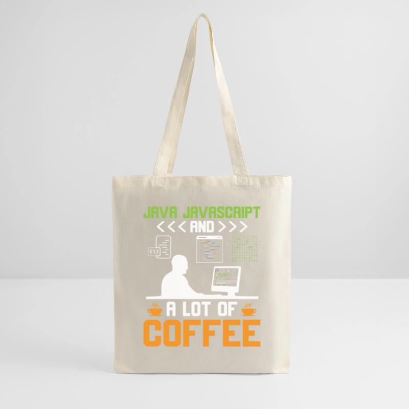Kaffee-Codierung Programmierer Programmierer Entwickler Nerd Coff Stoffbeutel