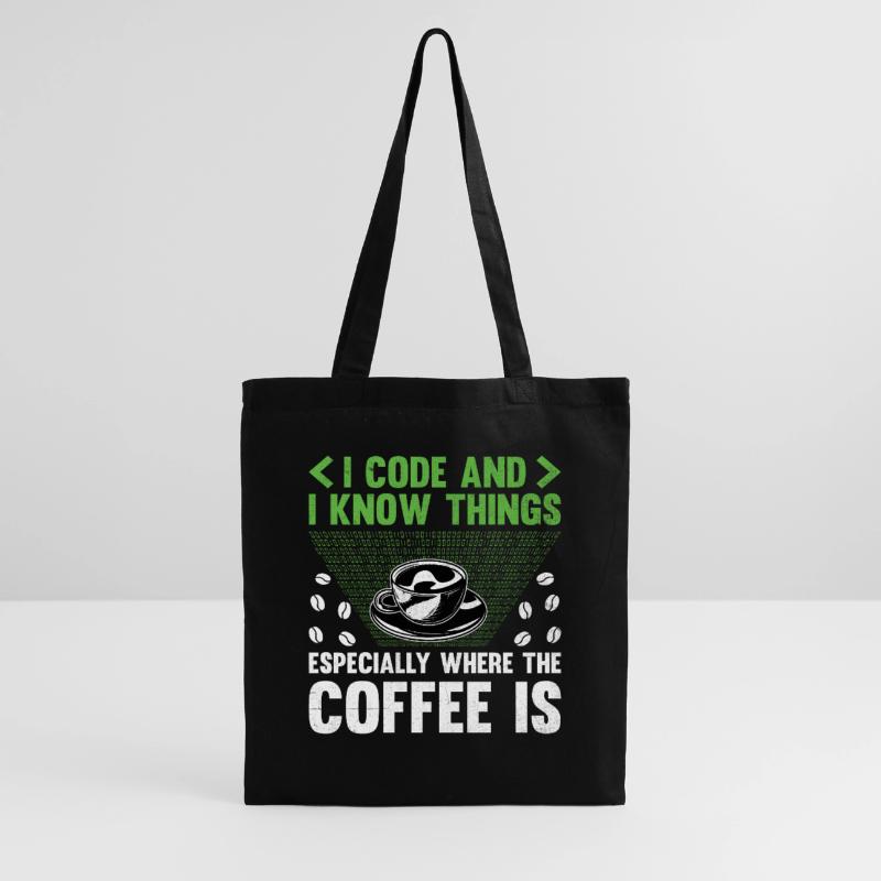 Coffee Coding Programmer Coder Developer Nerd Coff Tote Bag